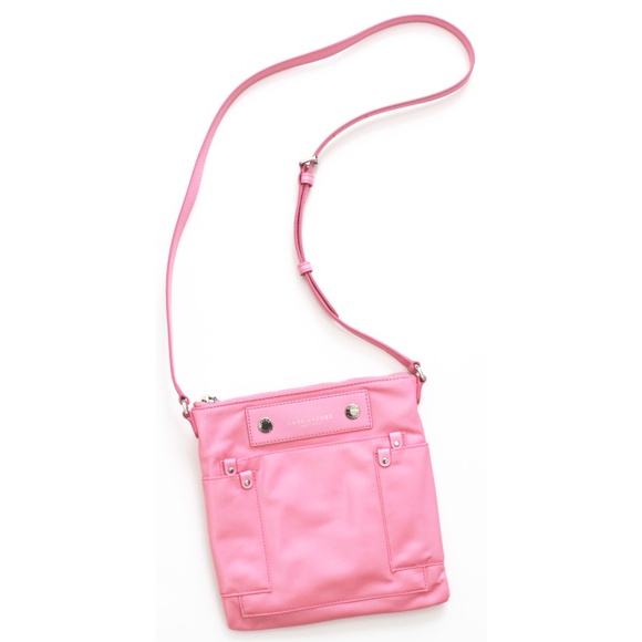 NWOT Marc Jacobs Preppy Swing Pack Crossbody Bag - Pink - Picture 2 of 7